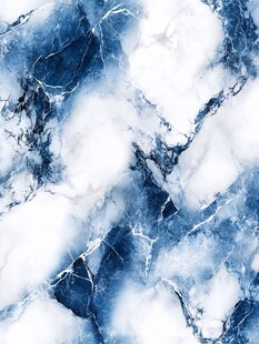 蓝白大理石纹理