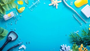 潜水装备与海洋生物共舞