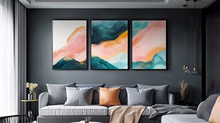 现代客厅艺术装饰