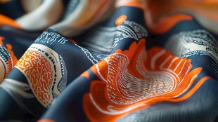 色彩斑斓的抽象图案