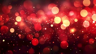 红色光斑抽象背景