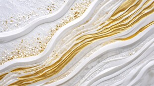 金色纹理抽象画