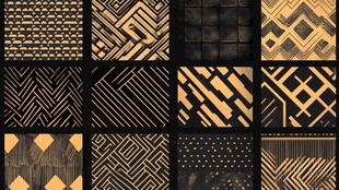 几何图案的艺术