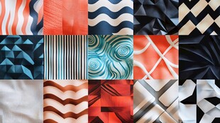 多元图案的视觉盛宴