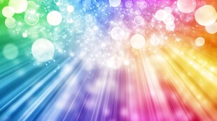 多彩光谱的抽象爆发