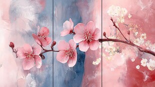 春日里 桃花朵朵绽放