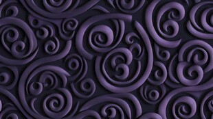 紫色漩涡图案