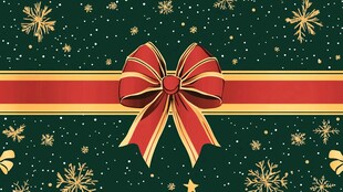 圣诞礼物包装的艺术