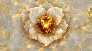 金色花纹大理石纹理