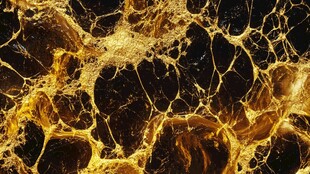 金色大理石纹理