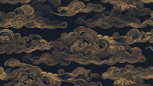 金色云纹壁纸