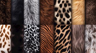 动物皮毛图案的多样性