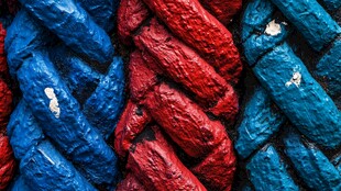 绳索的颜色和纹理