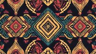 对称的复杂图案