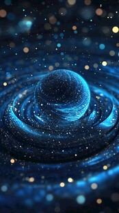 抽象的宇宙波动