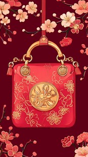 奢华红包 梅花绽放