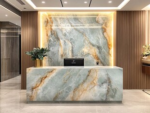 现代办公空间的前台设计