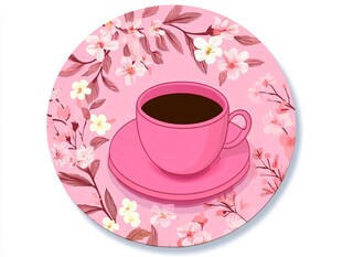 春日咖啡 粉色浪漫