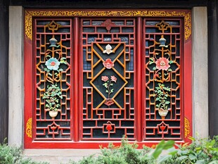 传统中国窗户艺术