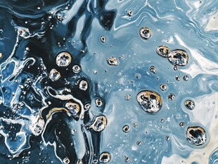 抽象的油画图案