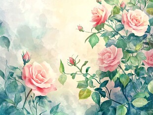 绘画中的浪漫与自然