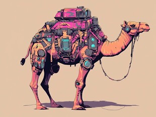 未来主义骆驼