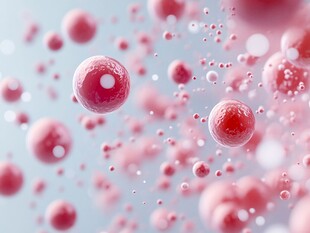 微观世界的红色细胞