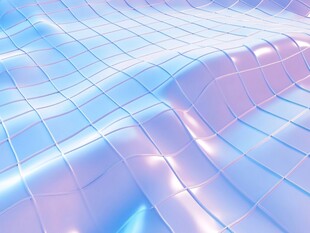 抽象的网格表面