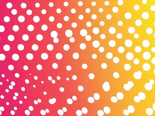 多彩圆点渐变背景