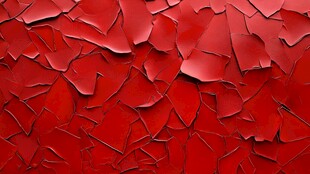 红色裂纹油漆纹理