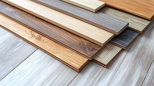 多样化木地板样品