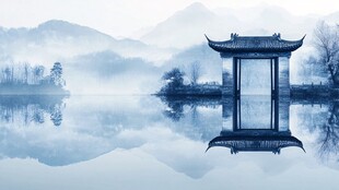 中国古代建筑与自然风光的完美融合