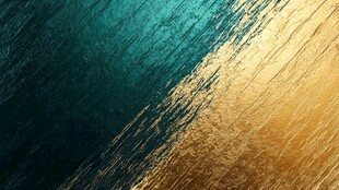 抽象的蓝绿色和金色纹理