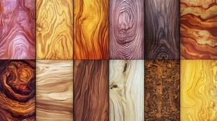 木纹图案的多样性