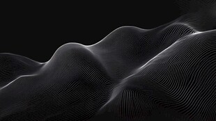 抽象的数字景观