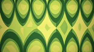 绿色几何图案背景