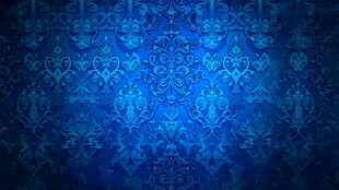 皇家蓝色巴洛克风格纹理背景