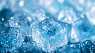 冰块的微观世界