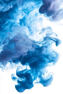 云雾缭绕的抽象画