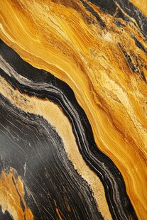 金色与黑色大理石纹理