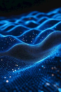 抽象的数字景观