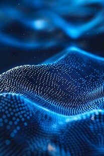 抽象的数字景观