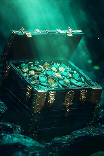 古老的宝箱藏宝图