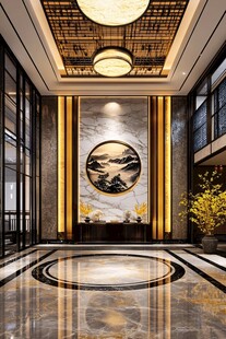 现代奢华大堂设计