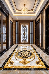 豪华入户门设计