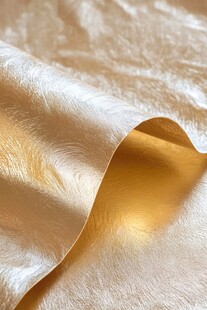 金色箔纸的光泽与质感