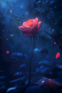 神秘夜玫瑰