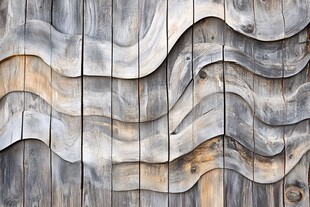 木质波浪纹理背景
