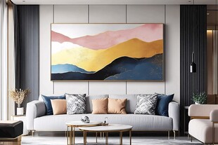 现代客厅艺术装饰