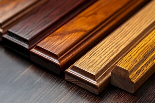 木材纹理与颜色对比